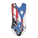 Cartoon Pattern Kids Girls Bathing Suits One Piece Swimsuit Soft &amp; Quick Dry, 5-14Years