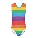 Cartoon Pattern Kids Girls Bathing Suits One Piece Swimsuit Soft &amp; Quick Dry, 5-14Years