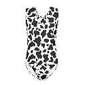 Cartoon Pattern Kids Girls Bathing Suits One Piece Swimsuit Soft &amp; Quick Dry, 5-14Years