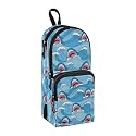Cartoon Shark Pen Bag Durable Pencil Bag Stationery Pouch Box Organizer Cases Pencil Case Pouch Pen Case