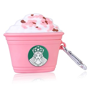 cartoon silicone case compatible with apple airpods pro 3 2025 case cover  cute 3d shockproof 360 protective skin cover with keychain  airpods pro 3nd gen case starbugs-pink