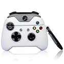 Cartoon Silicone Case Compatible with Apple AirPods Pro 3 (2025) Case Cover – Cute 3D Shockproof 360° Protective Skin Cover with Keychain | AirPods Pro 3nd Gen Case (Xbox-White)