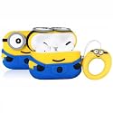 Cartoon Silicone Case Compatible with Apple AirPods Pro 3 (2025) Case Cover – Cute 3D Shockproof 360° Protective Skin Cover with Keychain | AirPods Pro 3nd Gen Case (Black X Mouse)