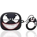 Cartoon Silicone Case Compatible with Apple AirPods Pro 3 (2025) Case Cover – Cute 3D Shockproof 360° Protective Skin Cover with Keychain | AirPods Pro 3nd Gen Case (Venome)