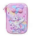 Cartoon Theme 3D EVA Pencil Case, Multipurpose Zipper Pouch for Kids, Pen and Pencil Bag for School, Stationery Storage Box (Unicorn M2 Big Pouch)