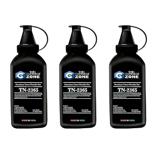 toner powder refill for brother tn 2365-300gmcompatible brother dhl-l2321d l2361dn l2366dw l2320d dcp-l2541dw l2520d mfc-l2701d l2701dw 3 pc