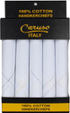Caruso Italy Men Luxury [White] Handkerchief (Pack of 5)