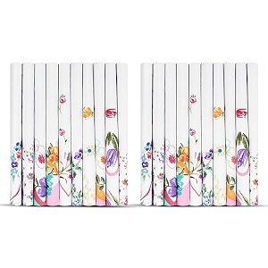 caruso italy women39s 100 pure cotton handkerchief multicolor pack of 10 combo of 2