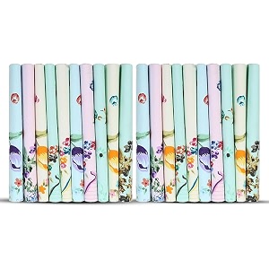 caruso italy women39s 100 pure cotton handkerchief multicolor pack of 10 combo of 2
