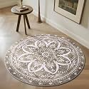 Carvapet 36 inch91 cm Washable Round Rugs