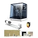 Carvera Air Desktop CNC with 4th Axis Rotary & Add-on, MAKERA Enclosed Mill