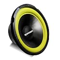Carzex® 8 Inch 80W RMS 400W Peak Power Full Range Audio Speaker, 4 Ohm Hi-Fi Loudspeaker for Enclosure, Home Theater, Car Audio, Replacement, DIY Projects, Powerful Sound