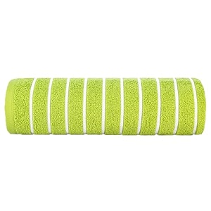 casa copenhagen - egyptian cotton ecstatic 1 pcs large bath towel 75 x 150cm colour  lime green