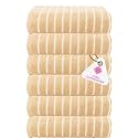 Casa Copenhagen - Egyptian Cotton Ecstatic 6 Pcs Face Towel (30 X 30 cm) Colour : Beige
