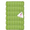Casa Copenhagen - Egyptian Cotton Ecstatic 6 Pcs Face Towel (30 X 30 cm) Colour : Lime Green