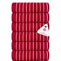 Casa Copenhagen - Egyptian Cotton Ecstatic 6 Pcs Face Towel (30 X 30 cm) Colour : Pink