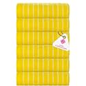 Casa Copenhagen - Egyptian Cotton Ecstatic 6 Pcs Face Towel (30 X 30 cm) Colour : Butter Yellow