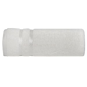 casa copenhagen - egyptian cotton ember 1 pcs large bath towel 75 x 150cm colour  snow white