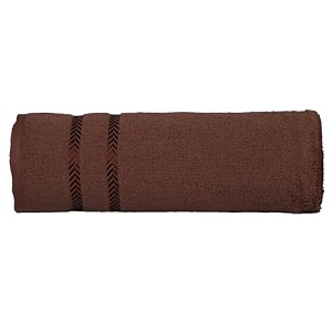 casa copenhagen - egyptian cotton ember 1 pcs large bath towel 75 x 150cm colour  friar brown