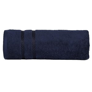 casa copenhagen - egyptian cotton ember 1 pcs large bath towel 75 x 150cm colour  navy blazer