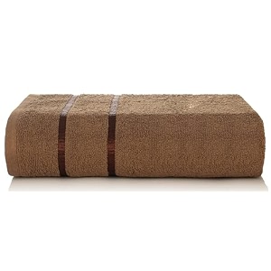 casa copenhagen - egyptian cotton eternal 1 pcs face towel 75 x 150 cm colour  toffee