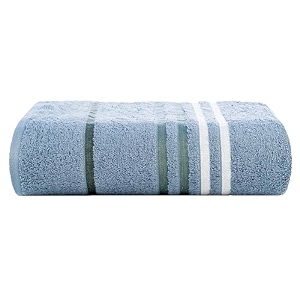 casa copenhagen - egyptian cotton exotic 1 pcs large bath towel 75 x 150cm colour  dusty blue