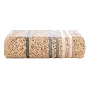 casa copenhagen - egyptian cotton exotic 1 pcs large bath towel 75 x 150cm colour  beige