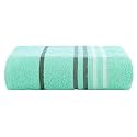 Casa Copenhagen - Egyptian Cotton Exotic 1 Pcs Large Bath Towel (75 X 150cm) Colour : Aque Blue