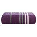 Casa Copenhagen - Egyptian Cotton Exotic 1 Pcs Large Bath Towel (75 X 150cm) Colour : Dark Purple