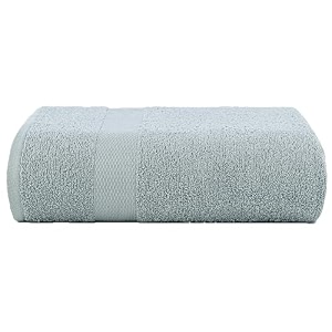 casa copenhagen - egyptian cotton feather lite 1 pcs large bath towel 75 x 150cm colour  grey violet