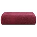 Casa Copenhagen - Egyptian Cotton Feather lite 1 Pcs Large Bath Towel (75 X 150cm) Colour :Burgundy
