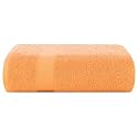 Casa Copenhagen - Egyptian Cotton Feather lite 1 Pcs Large Bath Towel (75 X 150cm) Colour : Orange