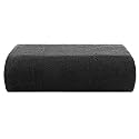 Casa Copenhagen - Egyptian Cotton Feather lite 1 Pcs Large Bath Towel (75 X 150cm) Colour : Black