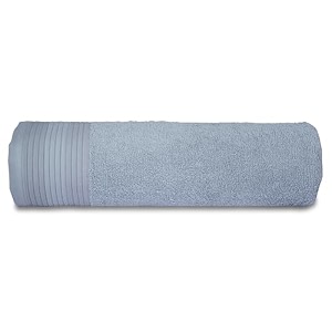 casa copenhagen - egyptian cotton pleates 1 pcs large bath towel 75 x 150cm colour  feather grey