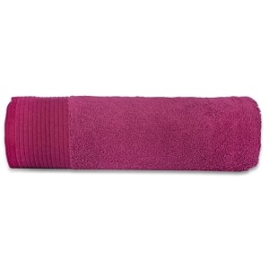 casa copenhagen - egyptian cotton pleates 1 pcs large bath towel 75 x 150cm colour  windsor wine
