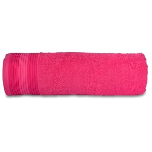 casa copenhagen - egyptian cotton pleates 1 pcs large bath towel 75 x 150cm colour  honey suckle