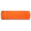 Casa Copenhagen - Egyptian Cotton Pleates 1 Pcs Large Bath Towel (75 X 150cm) Colour : Orange
