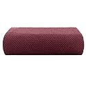 Casa Copenhagen - Egyptian Cotton Popcorn 1 Pcs Large Bath Towel (75 X 150cm) Colour : Burgundy