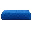 Casa Copenhagen - Egyptian Cotton Popcorn 1 Pcs Large Bath Towel (75 X 150cm) Colour : Electric Blue