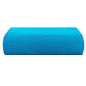 Casa Copenhagen - Egyptian Cotton Popcorn 1 Pcs Large Bath Towel (75 X 150cm) Colour : Teal Blue