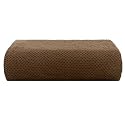 Casa Copenhagen - Egyptian Cotton Popcorn 1 Pcs Large Bath Towel (75 X 150cm) Colour : Brown