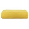 Casa Copenhagen - Egyptian Cotton Waffle 1 Pcs Large Bath Towel (75 X 150cm) Colour : Butter Yellow