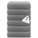 Casa Copenhagen - Egyptian Cotton Waffle 6 Pcs Face Towel (30 X 30 cm) Colour : Grey Violet