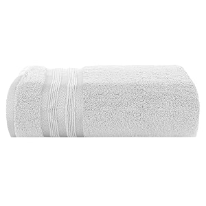 casa copenhagen - egyptian cotton zero twist 1 pcs large bath towel 75 x 150cm colour  white
