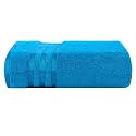 Casa Copenhagen - Egyptian Cotton Zero Twist 1 Pcs Large Bath Towel (75 X 150cm) Colour : Teal Blue