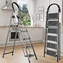 Casa Copenhagen Grey 6 Step Ladder for
