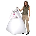 Casa Copenhagen Premium Virgin Grade Thermocol Balls Refill for Pillows, Sofa, Bean Bags, Soft Toys & Beans for Bean Bag Refill 500 Gram- White