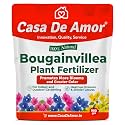 Casa De Amor Bougainvillea Organic Fertilizer | Promotes Vibrant Blooms & Intense Color | Ideal for Flowering Vines & Outdoor Plants | 900 gm