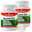 Casa De Amor Neem Oil - Water Soluble Organic for Easy Spray on Garden and indoor outdoor plants- 2 Pack of 100 ML (total 200 ML)