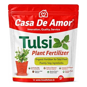 casa de amor organic tulsi plant fertilizer 900 gm